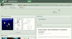Desktop Screenshot of esp-shikatema.deviantart.com