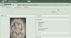 Desktop Screenshot of digitalpainter.deviantart.com
