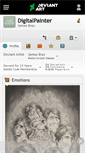 Mobile Screenshot of digitalpainter.deviantart.com