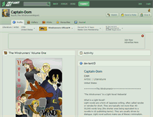 Tablet Screenshot of captain-dom.deviantart.com