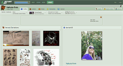 Desktop Screenshot of hakura-lives.deviantart.com