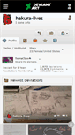 Mobile Screenshot of hakura-lives.deviantart.com