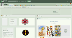 Desktop Screenshot of haibain.deviantart.com