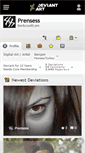 Mobile Screenshot of prensess.deviantart.com