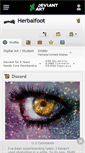 Mobile Screenshot of herbalfoot.deviantart.com