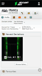 Mobile Screenshot of itoxicz.deviantart.com