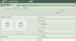 Desktop Screenshot of photogeye.deviantart.com