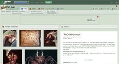 Desktop Screenshot of fish-man.deviantart.com