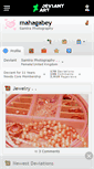 Mobile Screenshot of mahagabey.deviantart.com