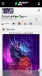 Mobile Screenshot of drizzt-a-fan-club.deviantart.com