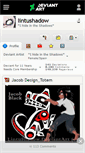 Mobile Screenshot of lintushadow.deviantart.com