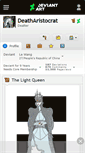 Mobile Screenshot of deatharistocrat.deviantart.com