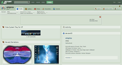 Desktop Screenshot of emprex.deviantart.com