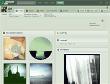 Tablet Screenshot of lhil.deviantart.com