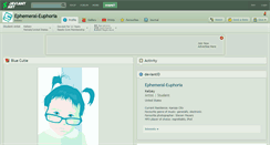 Desktop Screenshot of ephemeral-euphoria.deviantart.com