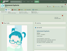 Tablet Screenshot of ephemeral-euphoria.deviantart.com