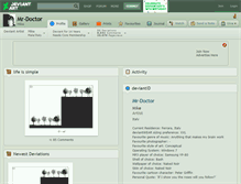 Tablet Screenshot of mr-doctor.deviantart.com