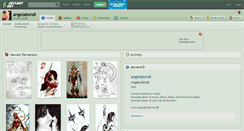 Desktop Screenshot of angelabondi.deviantart.com