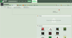 Desktop Screenshot of monsand.deviantart.com