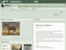 Tablet Screenshot of odensvi.deviantart.com