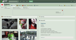 Desktop Screenshot of forgivenx.deviantart.com
