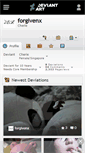 Mobile Screenshot of forgivenx.deviantart.com