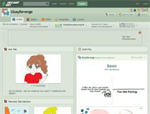 Tablet Screenshot of giusyrevenge.deviantart.com