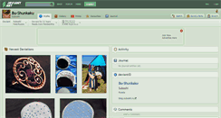 Desktop Screenshot of bu-shunkaku.deviantart.com