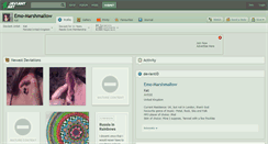 Desktop Screenshot of emo-marshmallow.deviantart.com