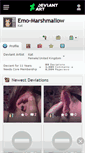 Mobile Screenshot of emo-marshmallow.deviantart.com