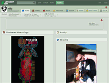 Tablet Screenshot of n8b.deviantart.com