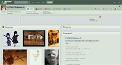 Desktop Screenshot of ll-utau-tsubame-ll.deviantart.com