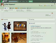 Tablet Screenshot of ll-utau-tsubame-ll.deviantart.com