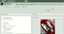 Desktop Screenshot of celtic-wonder.deviantart.com