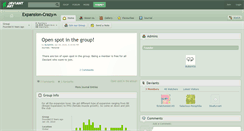 Desktop Screenshot of expansion-crazy.deviantart.com
