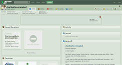 Desktop Screenshot of charlieshowersnaked.deviantart.com