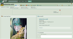 Desktop Screenshot of behind-the-world.deviantart.com