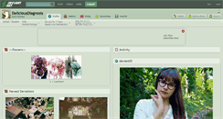 Desktop Screenshot of deliciousdiagnosis.deviantart.com