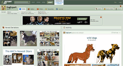 Desktop Screenshot of dogexpert.deviantart.com