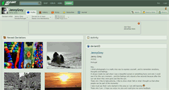 Desktop Screenshot of jennygrey.deviantart.com