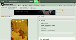 Desktop Screenshot of alchemy-hope.deviantart.com