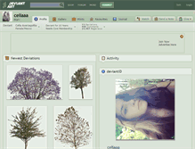Tablet Screenshot of celiaaa.deviantart.com