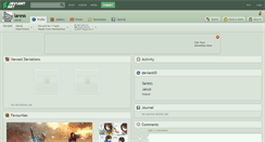 Desktop Screenshot of laress.deviantart.com