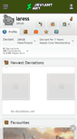 Mobile Screenshot of laress.deviantart.com