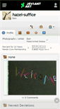 Mobile Screenshot of hazel-suffice.deviantart.com