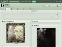 Tablet Screenshot of gbe-bass.deviantart.com