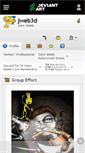 Mobile Screenshot of jweb3d.deviantart.com