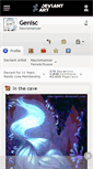 Mobile Screenshot of genisc.deviantart.com