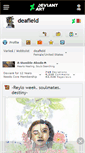 Mobile Screenshot of deafield.deviantart.com