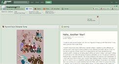 Desktop Screenshot of insaneangel13.deviantart.com